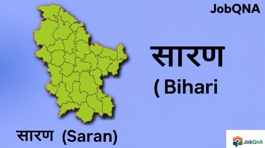 सारण जिला की सम्पूर्ण जानकारी – ब्लॉक, पंचायत और गाँव सूची