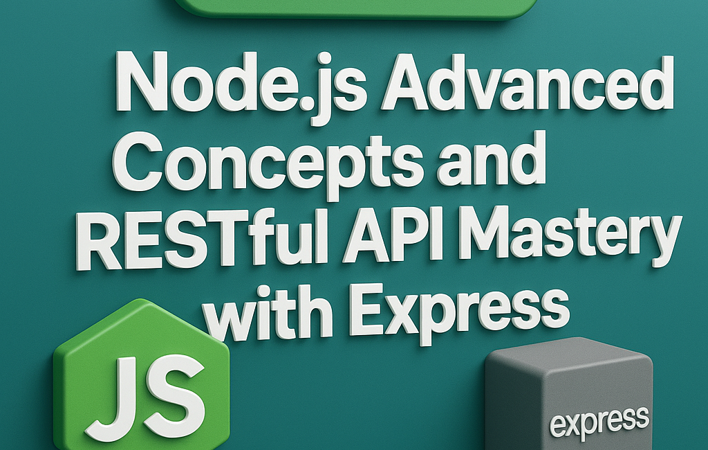Node.js Advanced Concepts and RESTful API Mastery with Express